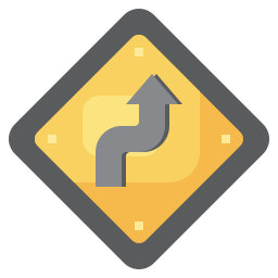 Zig zag icon