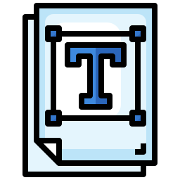 text icon