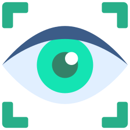 Retinal scan icon