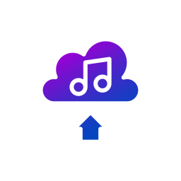 musik hochladen icon