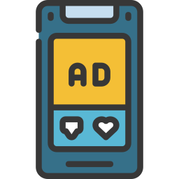 Mobile marketing icon