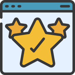 Web rating icon