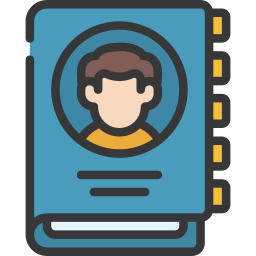 Contact book icon