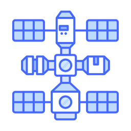 Космическая станция иконка