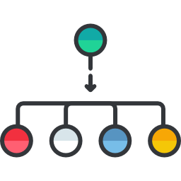 hierarchische struktur icon