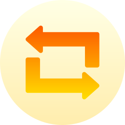 Circular arrows icon