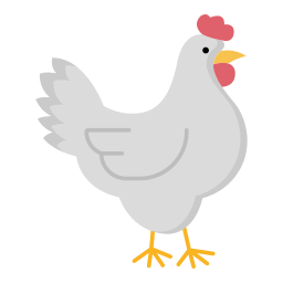 poule Icône