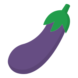 aubergine Icône