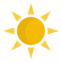 soleil Icône