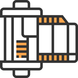 film fotograficzny ikona
