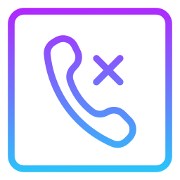 Missed call icon