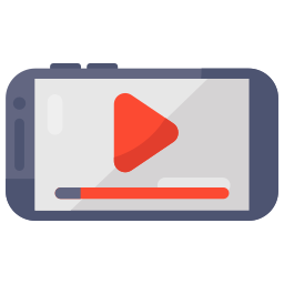 Mobile video icon