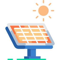 Solar panel icon