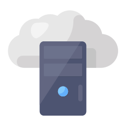 Cloud server icon