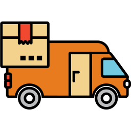 Shipping truck icon