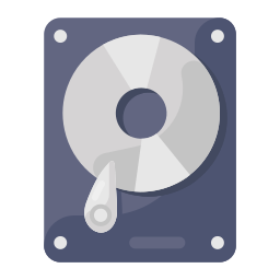 Hard disk icon