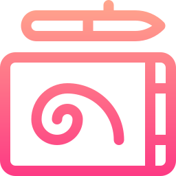 Graphic tablet icon