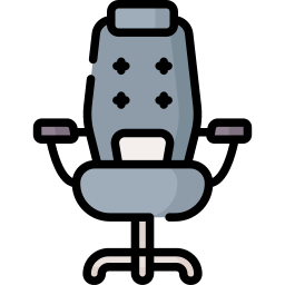 Desk chair icon