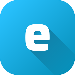 Letter e icon