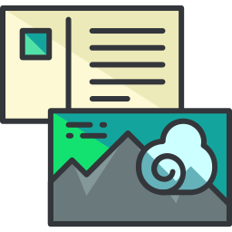 Postcard icon