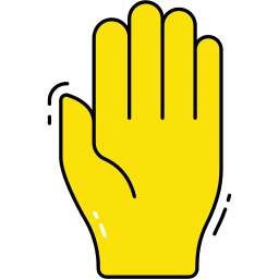 Raise hand icon