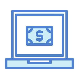 Digital money icon