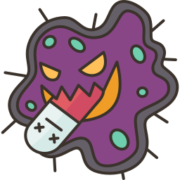 antibiotikaresistent icon