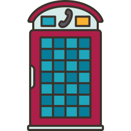 Phone booth icon