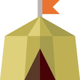 Tent icon