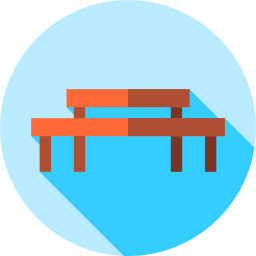 Picnic table icon