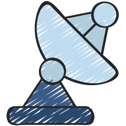 antenne satellite Icône