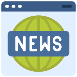 News report icon