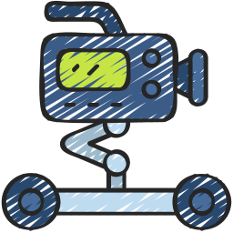 Camera dolly icon