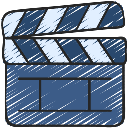 Clapperboard icon