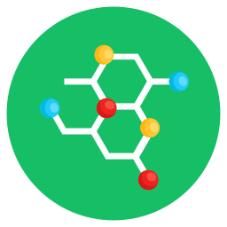 struttura molecolare icona