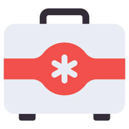 First aid kit icon