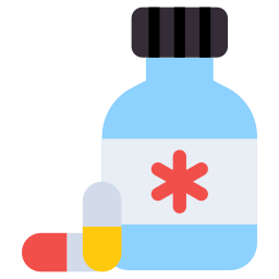 Pills bottle icon