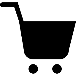 Shopping cart silhouette icon