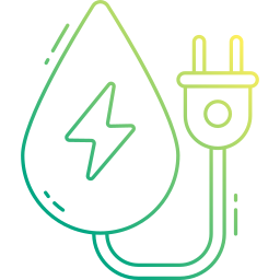 Water energy icon