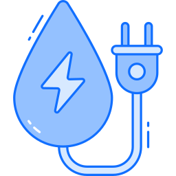 Water energy icon