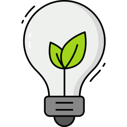 Eco light icon