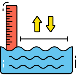 niveau de la mer Icône