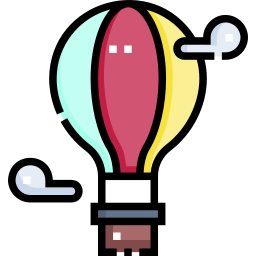 Air balloon icon