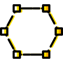 hexágono Ícone