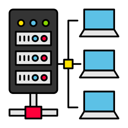 server dedicato icona