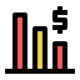 down-grafik icon