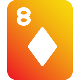 Eight of diamonds icon