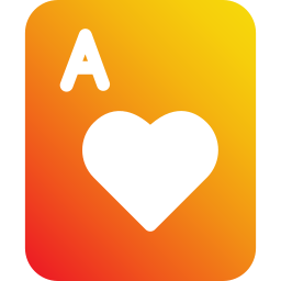 Ace of hearts icon