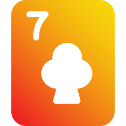 Seven of clubs icon