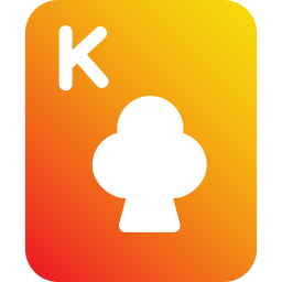 King of clubs icon